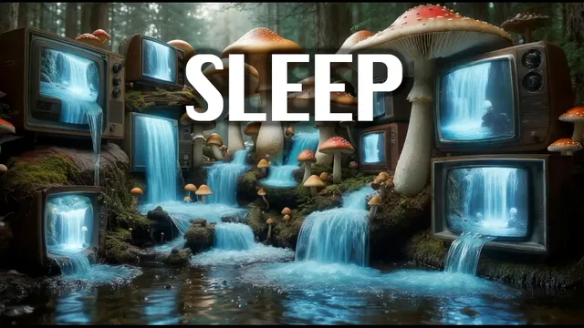 8 HOUR SLEEP ambience, Waves of Analog Red Noise, Tearing Thunder & Gentle GM7 Inversions