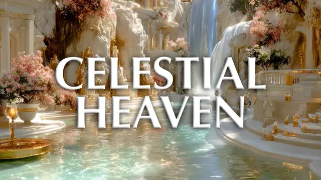 Celestial Heaven ✨ Ambient Relaxing Space Visuals