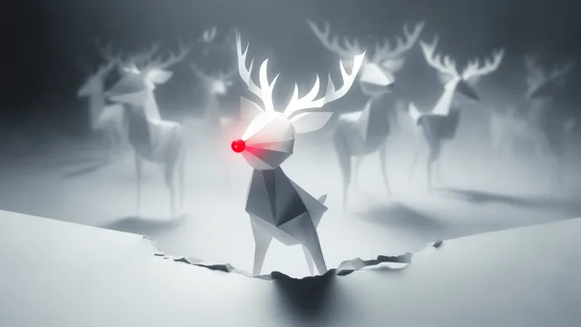 A Christmas morph!