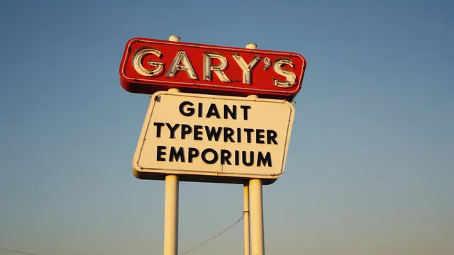 Gary's Giant Typewriter Emporium