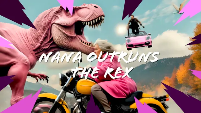 Nana Outruns the Rex