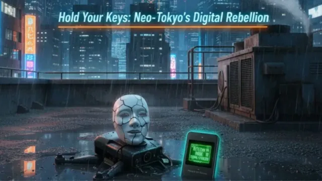 AI Short Film - Hold Your Keys - Neo-Tokyo's Digital Rebellion