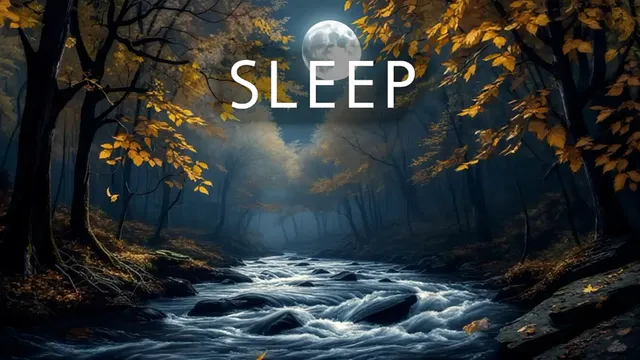 8 HOUR SLEEP with ancient Appalachian crick sounds, Analog red noise and a 16-4hz binaural descent