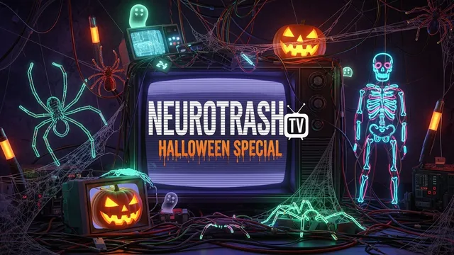 Neurotrash TV Ep. 8: AI Comedy Trash TV (Halloween Special)