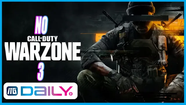 Warzone Being Cancelled?
